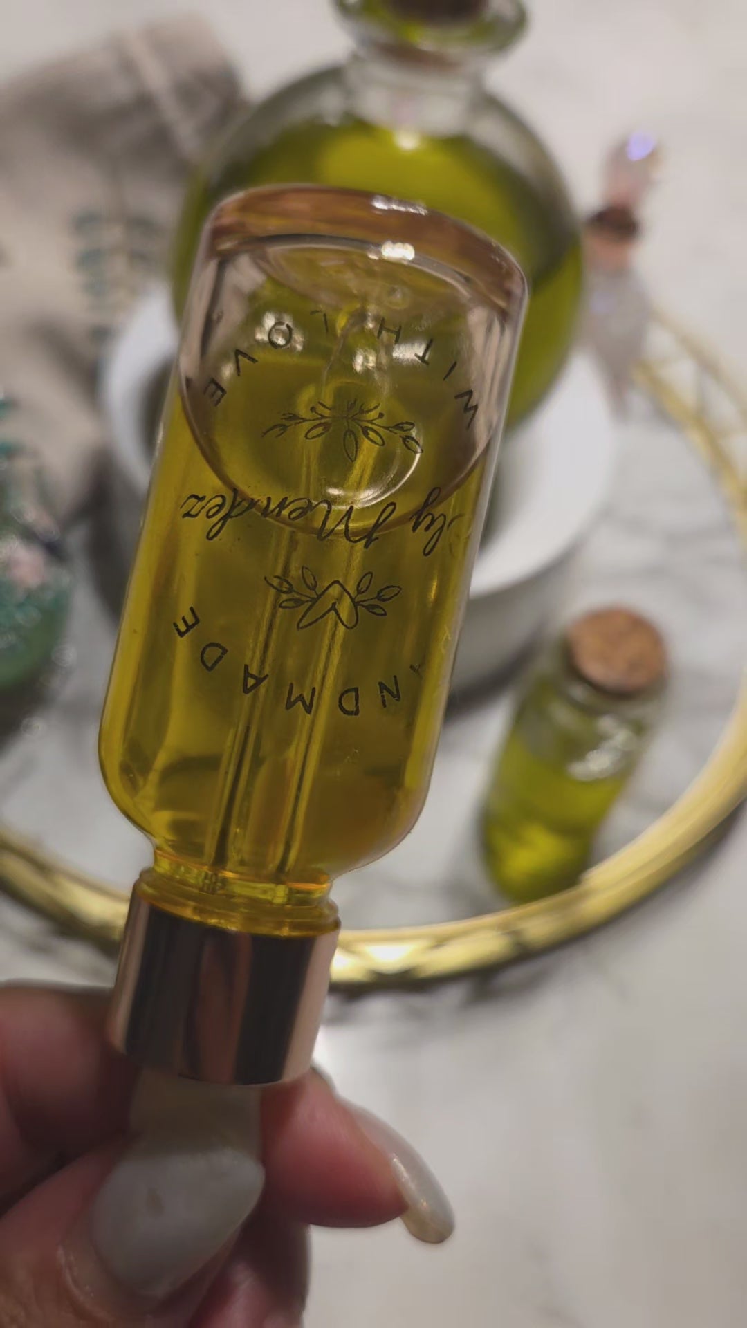 El aceite de la unción