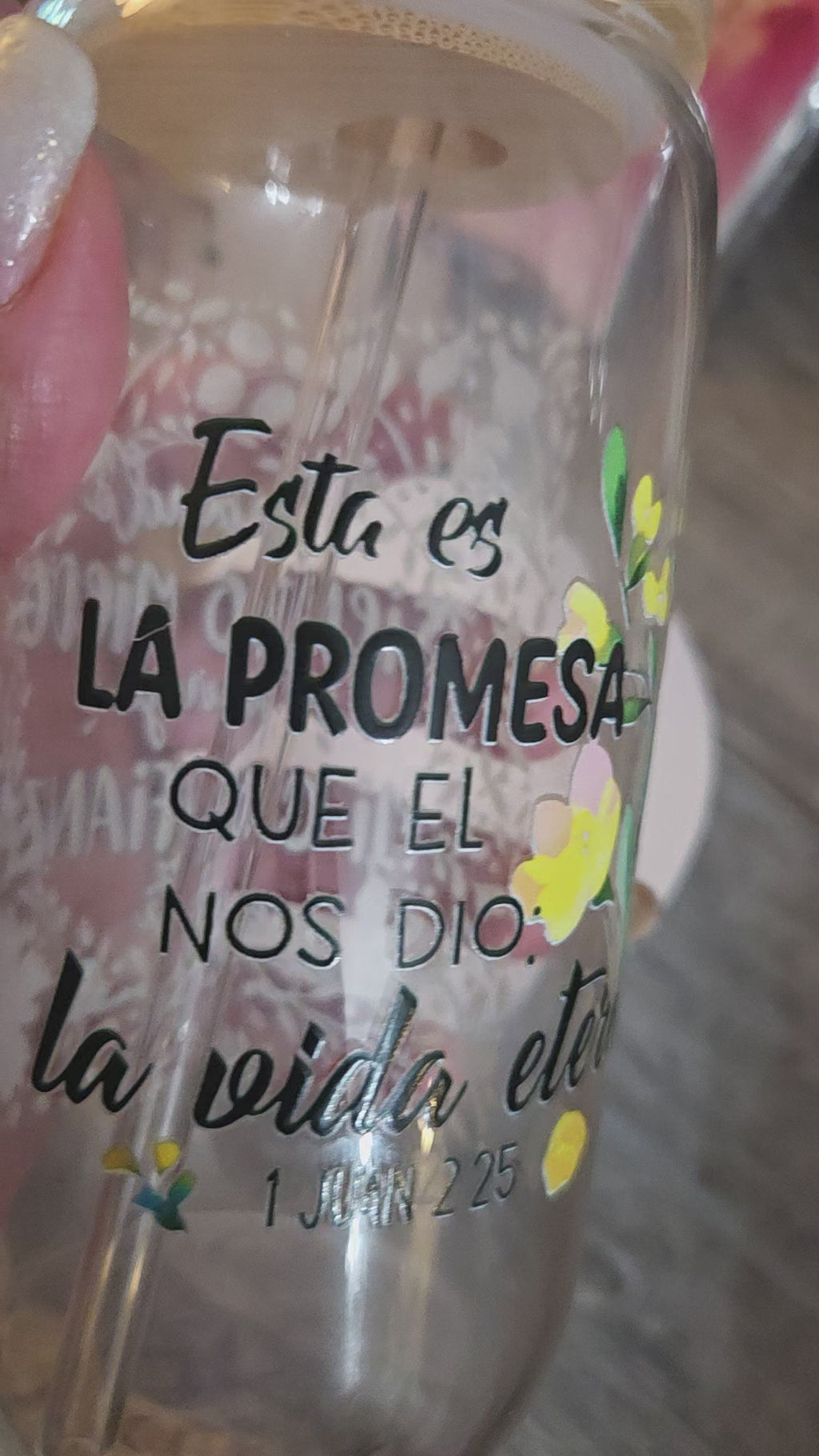 Jar de vidrio /motivacion Biblica