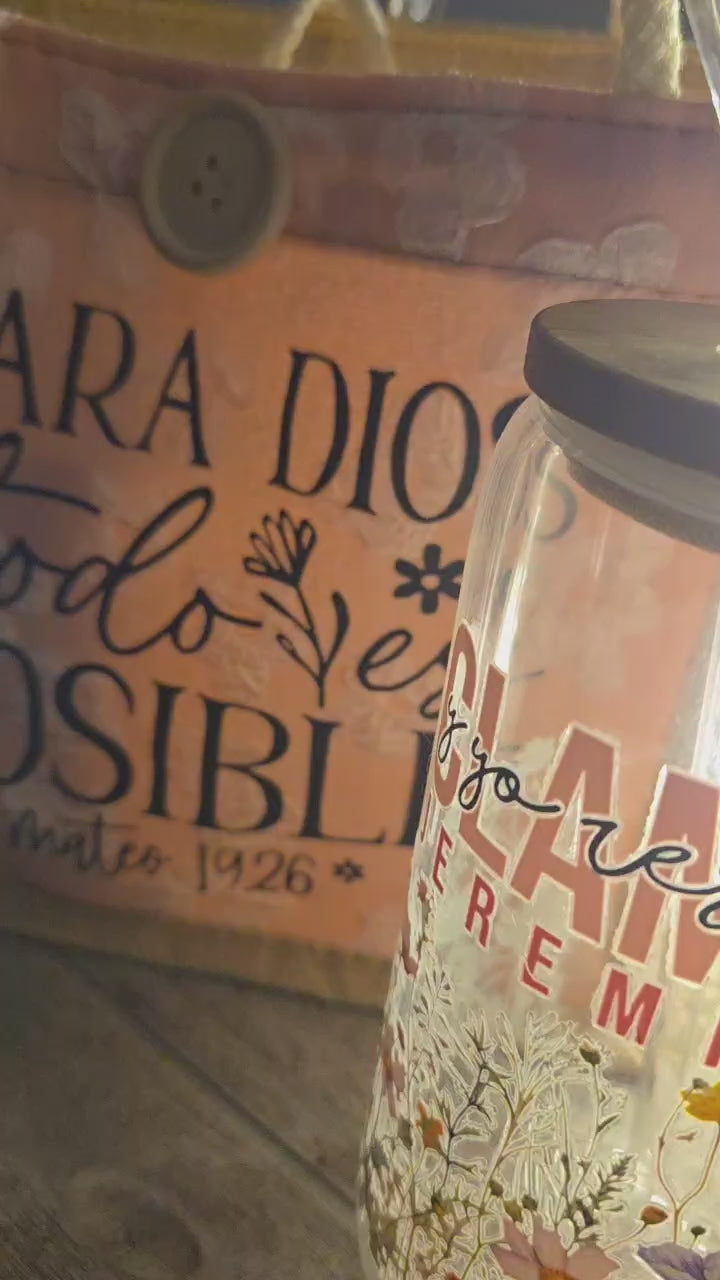 Bolsa preciosa on the go.