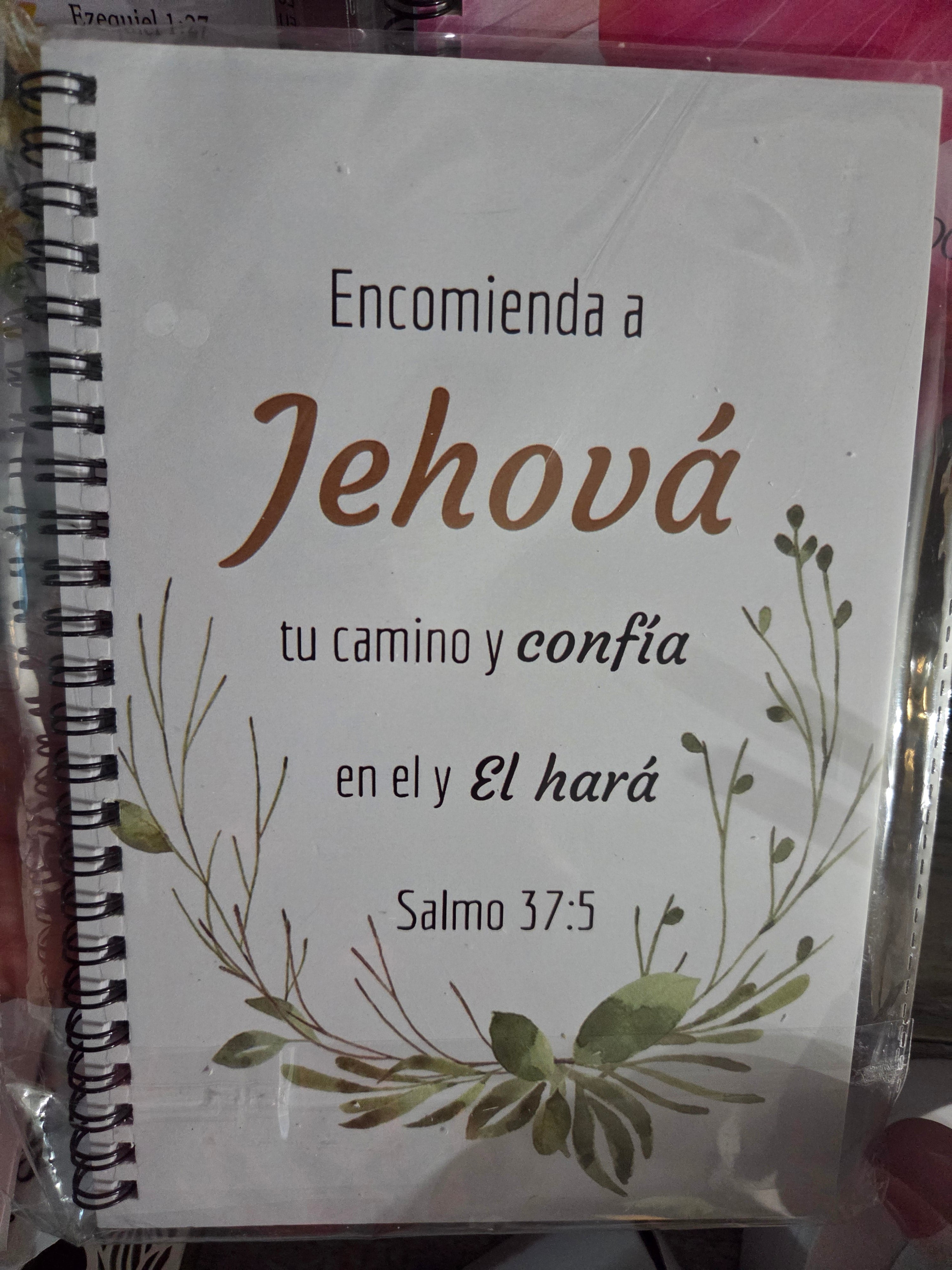 Libreta de apuntes motivaciónal