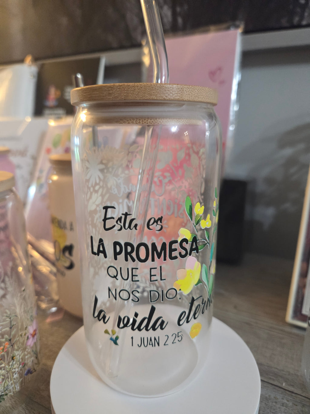 Jar de vidrio /motivacion Biblica
