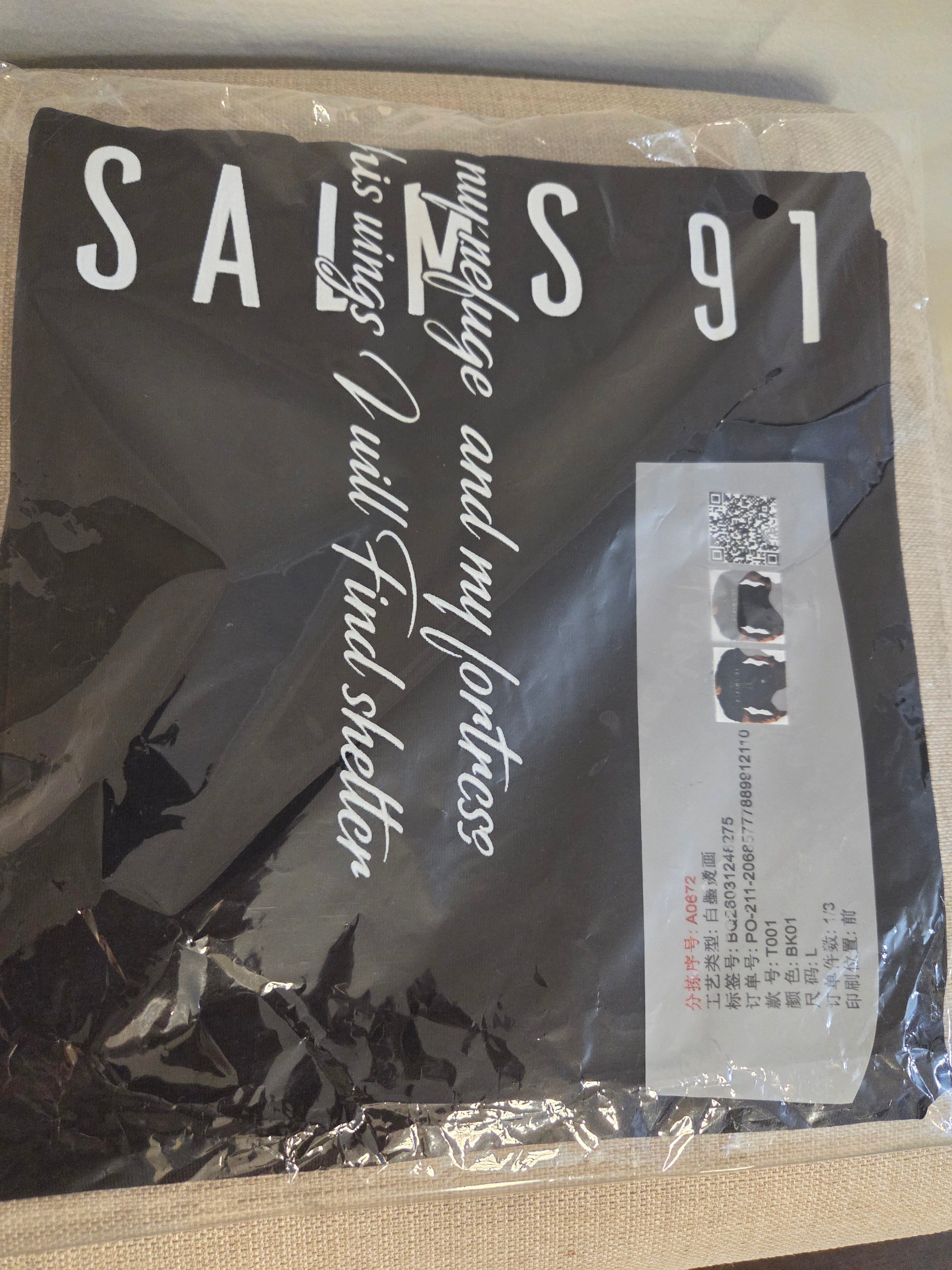 Para el camisa tamaño large Salmo de protección