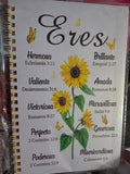 Libreta de puntes motivation en Cristo